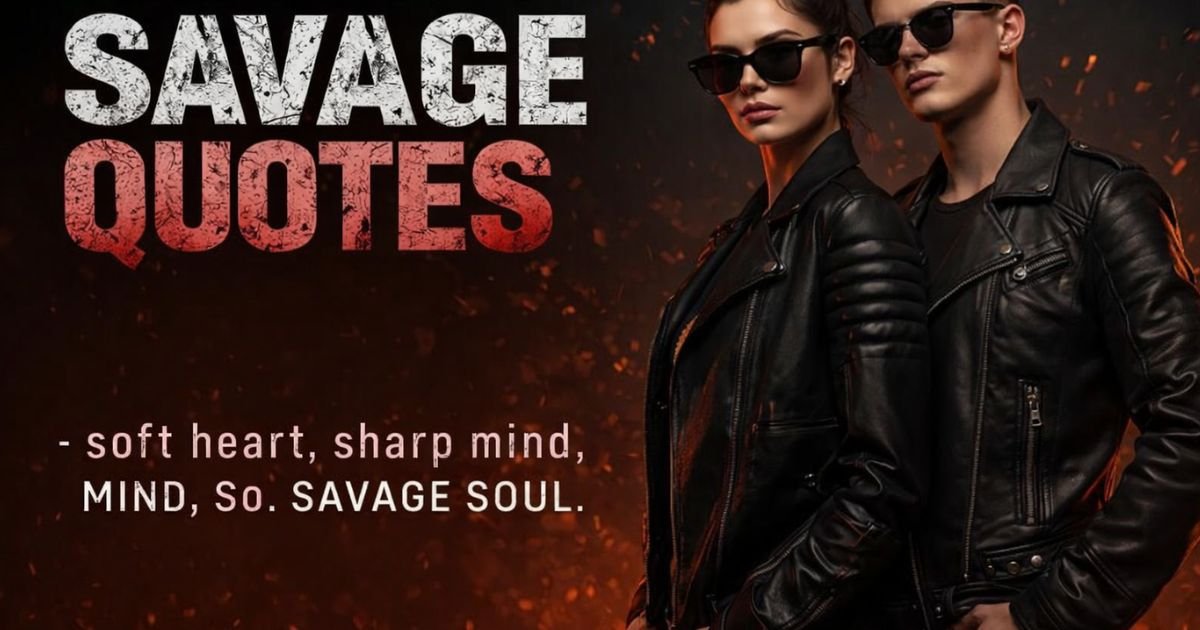 Aesthetic Savage Quotes