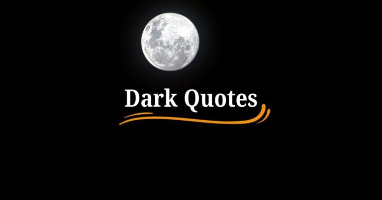 Best Dark Quotes