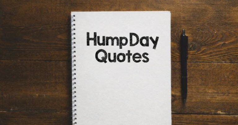 Hump Day Quotes