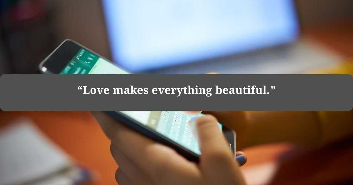Love Quotes For Whatsapp Bio