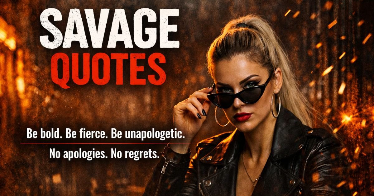 Savage Quotes For Girls