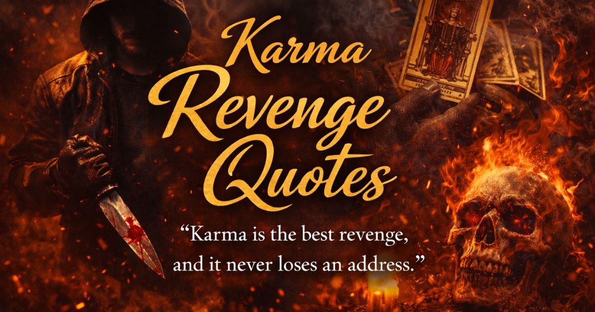 Karma Revenge Quotes