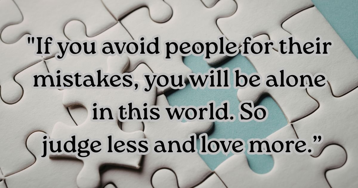 Powerful No One Is Perfect Quotes