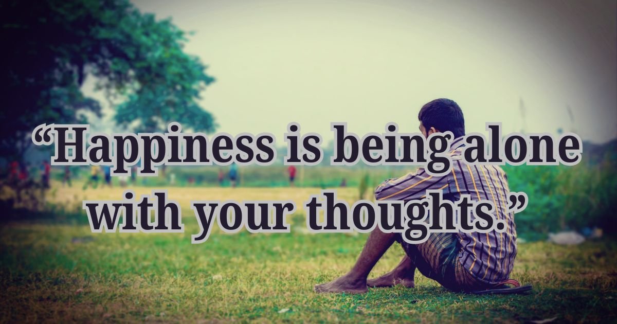 Short Alone Quotes