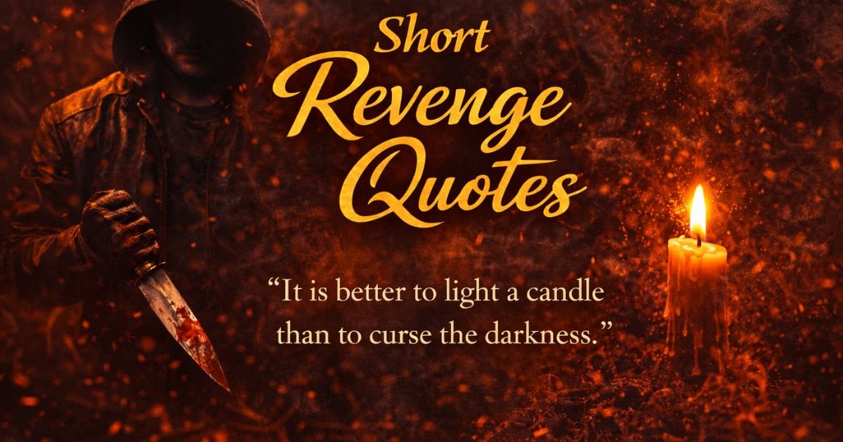 Short Revenge Quotes