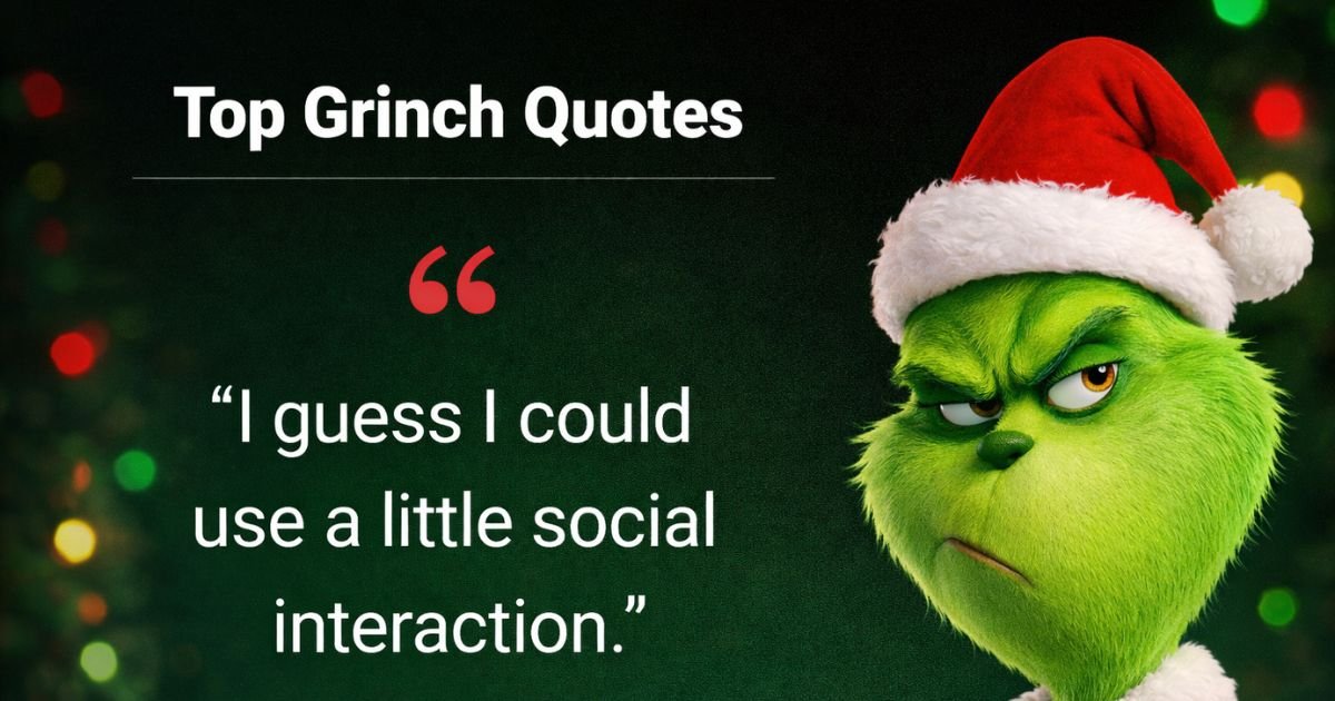 Top Grinch Quotes