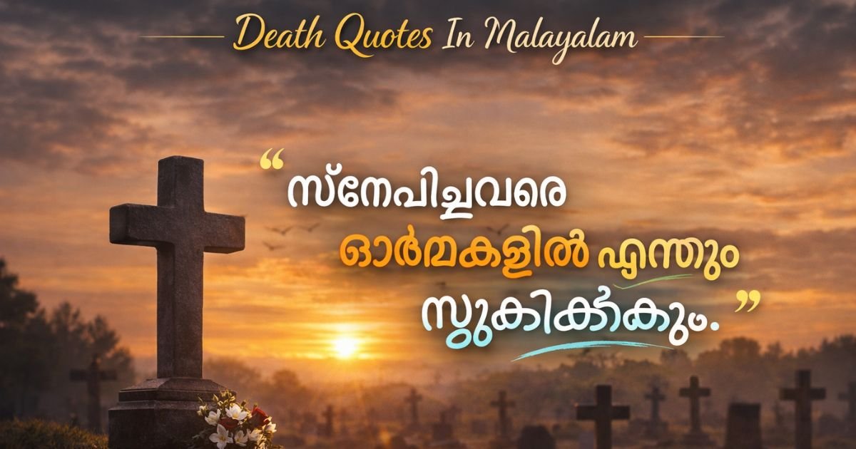 Death Quotes In Malayalam
