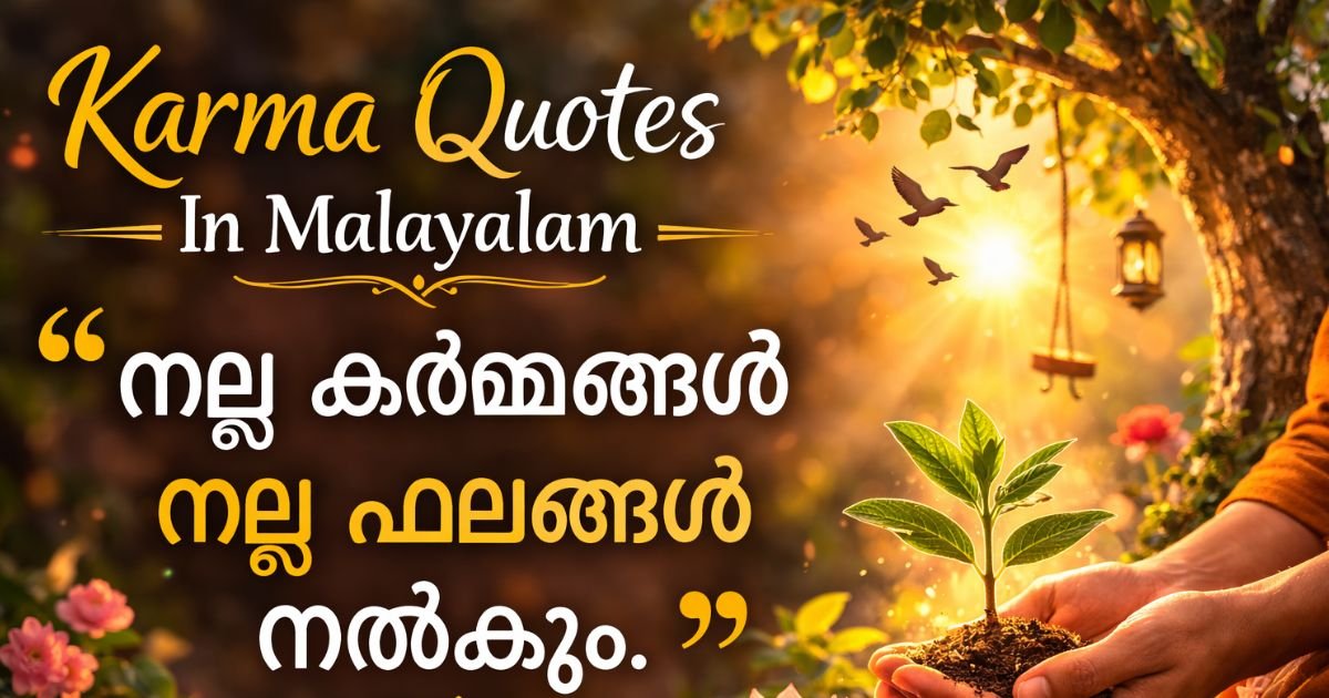 Karma Quotes In Malayalam