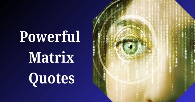 Matrix Quotes
