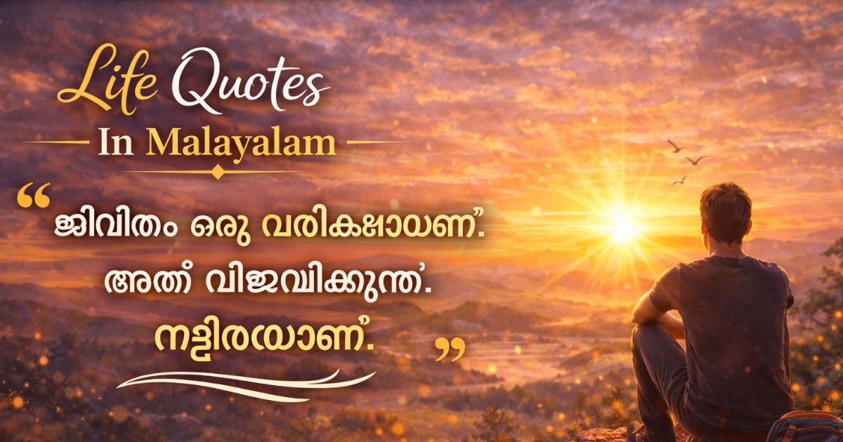 life Quotes In Malayalam