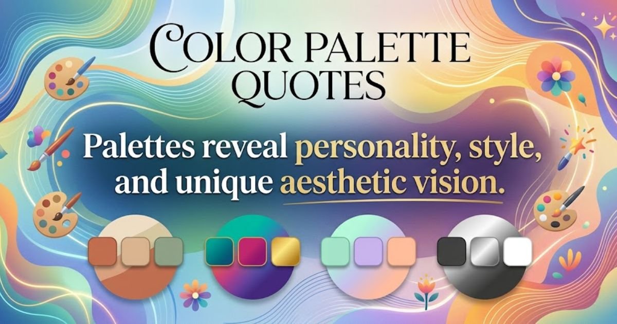 Color Palette Quotes