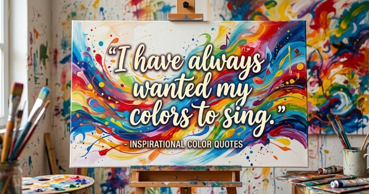 Inspirational Color Quotes