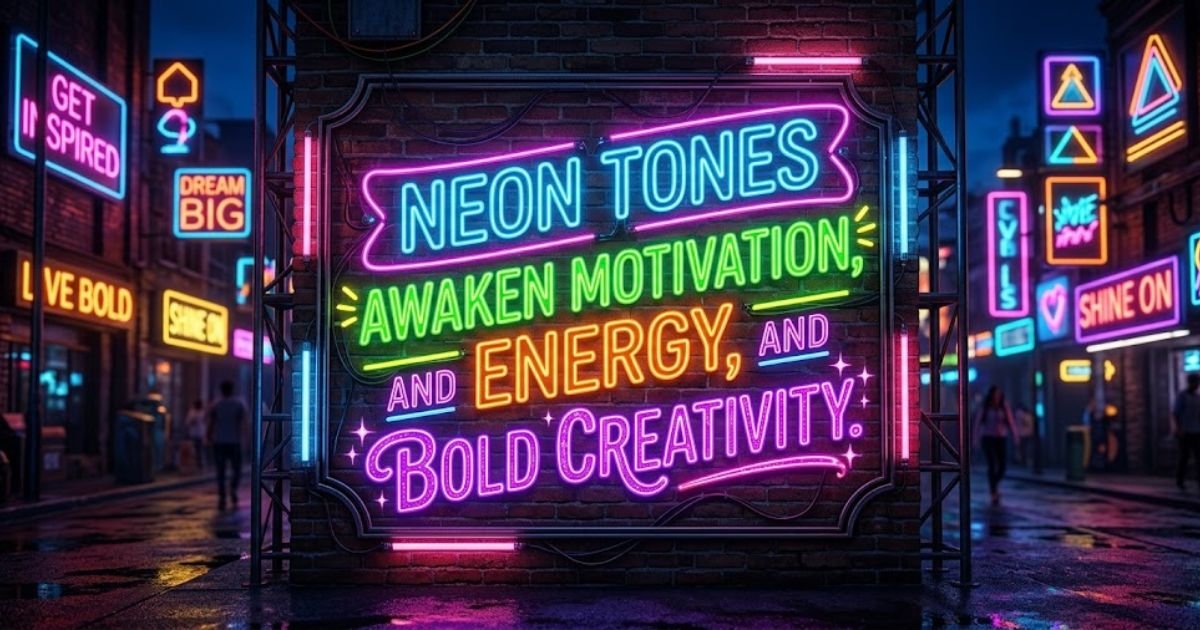 Neon Color Quotes