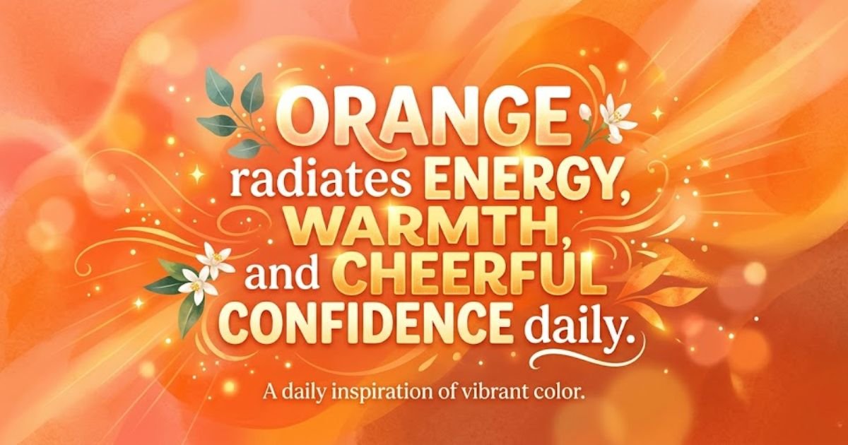 Orange Color Quotes
