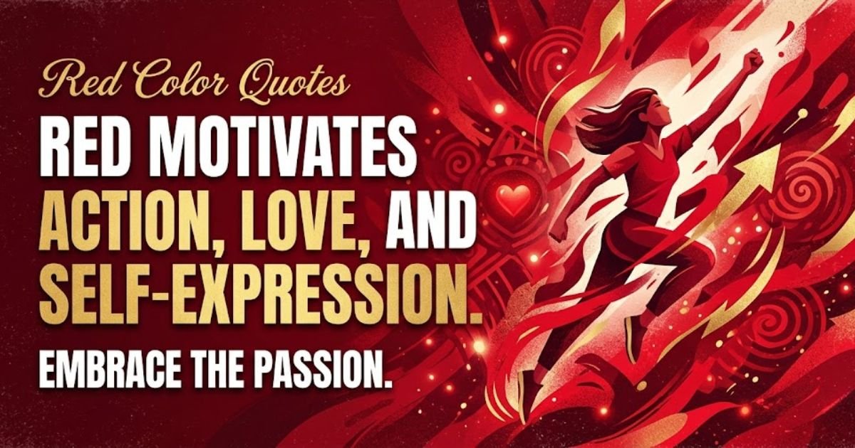 Red Color Quotes