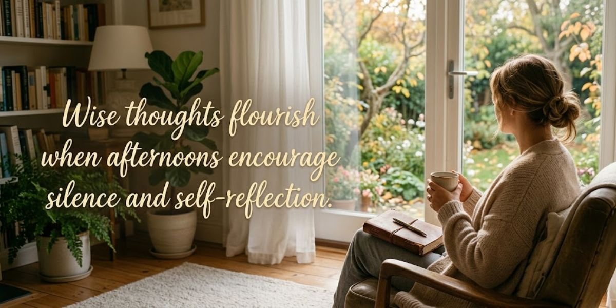 Wise Afternoon Quotes